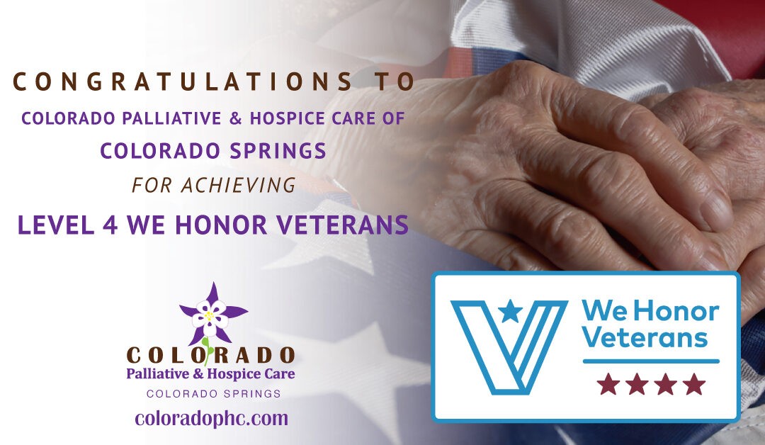 Colorado Springs Achieves Partner Level Four – We Honor Veterans