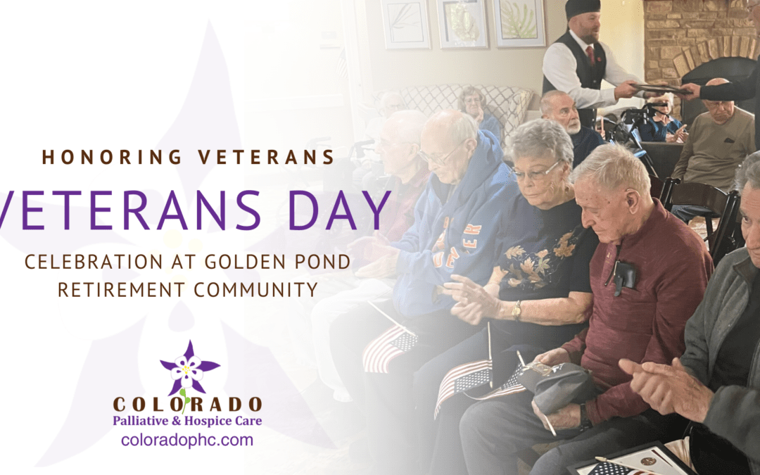 Honoring Veterans: Veterans Day Celebration at Golden Pond Retirement Community